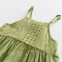 Load image into Gallery viewer, 2 Pieces Set Baby Kid Girls Solid Color Tank Tops And Pants Wholesale 230103565
