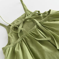 Load image into Gallery viewer, 2 Pieces Set Baby Kid Girls Solid Color Tank Tops And Pants Wholesale 230103565
