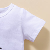 Load image into Gallery viewer, 2 Pieces Set Baby Girls Letters T-Shirts And Solid Color Shorts Wholesale 230103574
