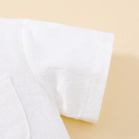 Load image into Gallery viewer, 2 Pieces Set Baby Kid Boys Solid Color Shirts And Shorts Wholesale 230103602
