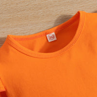 Load image into Gallery viewer, 3 Pieces Set Baby Kid Girls Solid Color Tops And Checked Skirts And Hats Wholesale 23010395
