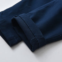 Load image into Gallery viewer, 2 Pieces Set Baby Kid Boys Checked Shirts And Solid Color Pants Wholesale 230105146
