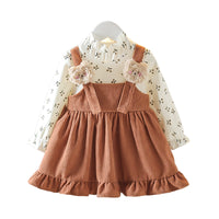 Load image into Gallery viewer, Baby Kid Girls Fruit Print Dresses Wholesale 230105164
