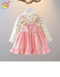 Load image into Gallery viewer, Baby Kid Girls Fruit Print Dresses Wholesale 230105164
