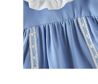 Load image into Gallery viewer, Baby Kid Girls Color-blocking Bow Dresses Wholesale 230105171
