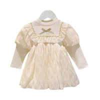 Load image into Gallery viewer, Baby Girls Bow Dresses Wholesale 230105218
