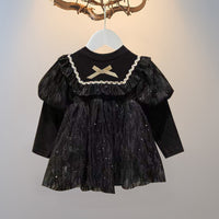 Load image into Gallery viewer, Baby Girls Bow Dresses Wholesale 230105218
