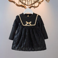 Load image into Gallery viewer, Baby Kid Girls Solid Color Dresses Wholesale 230105220
