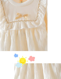 Load image into Gallery viewer, Baby Kid Girls Solid Color Dresses Wholesale 230105220
