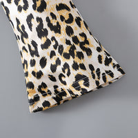 Load image into Gallery viewer, 3 Pieces Set Baby Kid Girls Independence Day Letters Print T-Shirts And Striped Leopard Pants And Headwear Wholesale 230105225
