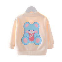 Load image into Gallery viewer, Baby Kid Girls Cartoon Embroidered Print Jackets Outwears Wholesale 230105237
