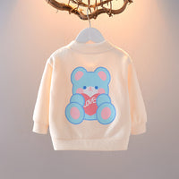 Load image into Gallery viewer, Baby Kid Girls Cartoon Embroidered Print Jackets Outwears Wholesale 230105237
