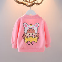 Load image into Gallery viewer, Baby Kid Girls Cartoon Embroidered Print Jackets Outwears Wholesale 230105237
