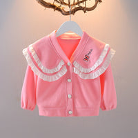 Load image into Gallery viewer, Baby Kid Girls Bow Embroidered Jackets Outwears Wholesale 230105246
