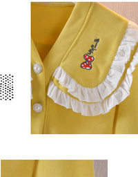 Load image into Gallery viewer, Baby Kid Girls Bow Embroidered Jackets Outwears Wholesale 230105246

