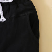 Load image into Gallery viewer, 2 Pieces Set Baby Kid Boys Striped Color-blocking Tops And Solid Color Ribbon Pants Wholesale 230105314
