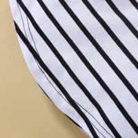 Load image into Gallery viewer, 2 Pieces Set Baby Kid Boys Striped Color-blocking Tops And Solid Color Ribbon Pants Wholesale 230105314
