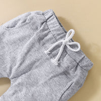 Load image into Gallery viewer, 2 Pieces Set Baby Kid Boys Striped Tops And Solid Color Ribbon Pants Wholesale 230105317
