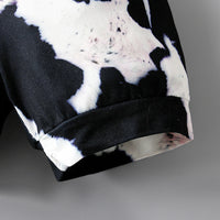 Load image into Gallery viewer, 2 Pieces Set Baby Boys Cartoon Print T-Shirts And Cow Shorts Wholesale 230105328
