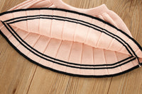 Load image into Gallery viewer, 2 Pieces Set Baby Kid Girls Flower Sweaters And Striped Skirts Wholesale 230105392
