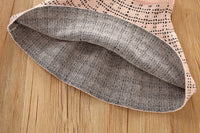 Load image into Gallery viewer, 2 Pieces Set Baby Kid Girls Crochet Cardigan And Checked Skirts Wholesale 230105410
