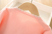 Load image into Gallery viewer, 2 Pieces Set Baby Kid Girls Solid Color Cardigan And Skirts Wholesale 230105420
