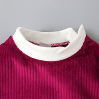 Load image into Gallery viewer, Baby Girls Muslin&amp;Ribbed Rompers Wholesale 230105425
