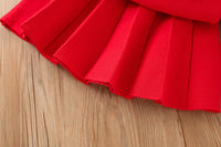 Load image into Gallery viewer, 2 Pieces Set Baby Kid Girls Flower Sweaters And Solid Color Skirts Wholesale 230105440
