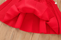 Load image into Gallery viewer, 2 Pieces Set Baby Kid Girls Flower Sweaters And Solid Color Skirts Wholesale 230105440
