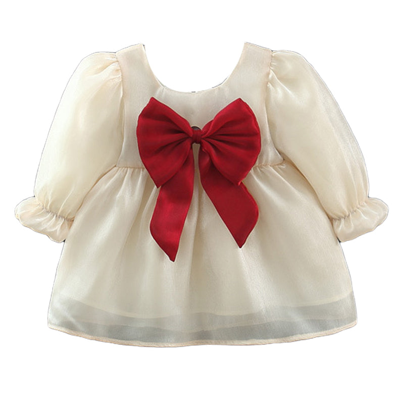 Baby Girls Bow Dresses Wholesale 230105441