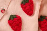 Load image into Gallery viewer, 2 Pieces Set Baby Kid Girls Fruit Cardigan And Solid Color Skirts Wholesale 230105446
