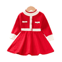 Load image into Gallery viewer, Baby Kid Girls Crochet Dresses Wholesale 230105447
