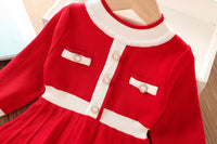 Load image into Gallery viewer, Baby Kid Girls Crochet Dresses Wholesale 230105447
