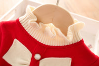 Load image into Gallery viewer, Baby Kid Girls Bow Crochet Dresses Wholesale 230105452
