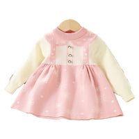 Load image into Gallery viewer, Baby Kid Girls Crochet Dresses Wholesale 230105453
