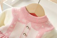 Load image into Gallery viewer, Baby Kid Girls Crochet Dresses Wholesale 230105453
