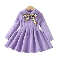 Load image into Gallery viewer, Baby Kid Girls Bow Dresses Wholesale 230105454

