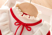 Load image into Gallery viewer, Baby Kid Girls Solid Color Knitwear Dresses Wholesale 230105462
