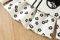 Load image into Gallery viewer, 2 Pieces Set Baby Kid Girls Flower Bow Cardigan And Skirts Wholesale 230105468
