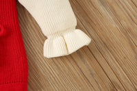 Load image into Gallery viewer, 2 Pieces Set Baby Kid Girls Embroidered Cardigan And Solid Color Bow Skirts Wholesale 230105470
