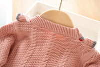 Load image into Gallery viewer, 2 Pieces Set Baby Kid Girls Love heart Crochet Sweaters And Skirts Wholesale 230105479
