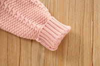 Load image into Gallery viewer, 2 Pieces Set Baby Kid Girls Love heart Crochet Sweaters And Skirts Wholesale 230105479
