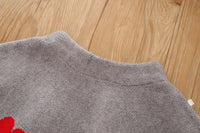 Load image into Gallery viewer, 2 Pieces Set Baby Kid Girls Love heart Crochet Sweaters And Skirts Wholesale 230105479
