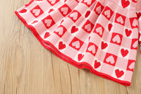 Load image into Gallery viewer, Baby Kid Girls Love heart Valentine&#39;s Day Knitwear Dresses Wholesale 230105481
