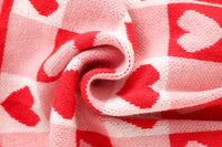 Load image into Gallery viewer, Baby Kid Girls Love heart Valentine&#39;s Day Knitwear Dresses Wholesale 230105481
