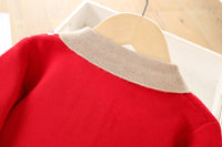 Load image into Gallery viewer, 2 Pieces Set Baby Kid Girls Solid Color Crochet Cardigan And Skirts Wholesale 230105484
