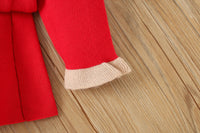 Load image into Gallery viewer, 2 Pieces Set Baby Kid Girls Solid Color Crochet Cardigan And Skirts Wholesale 230105484
