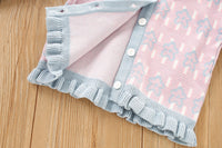 Load image into Gallery viewer, 2 Pieces Set Baby Kid Girls Cartoon Crochet Print Cardigan And Skirts Wholesale 230105493
