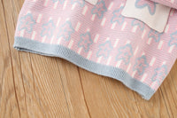 Load image into Gallery viewer, 2 Pieces Set Baby Kid Girls Cartoon Crochet Print Cardigan And Skirts Wholesale 230105493
