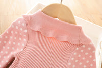 Load image into Gallery viewer, Baby Kid Girls Color-blocking Crochet Dresses Wholesale 230105511
